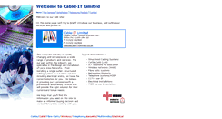 Desktop Screenshot of cable-itlimited.org.uk